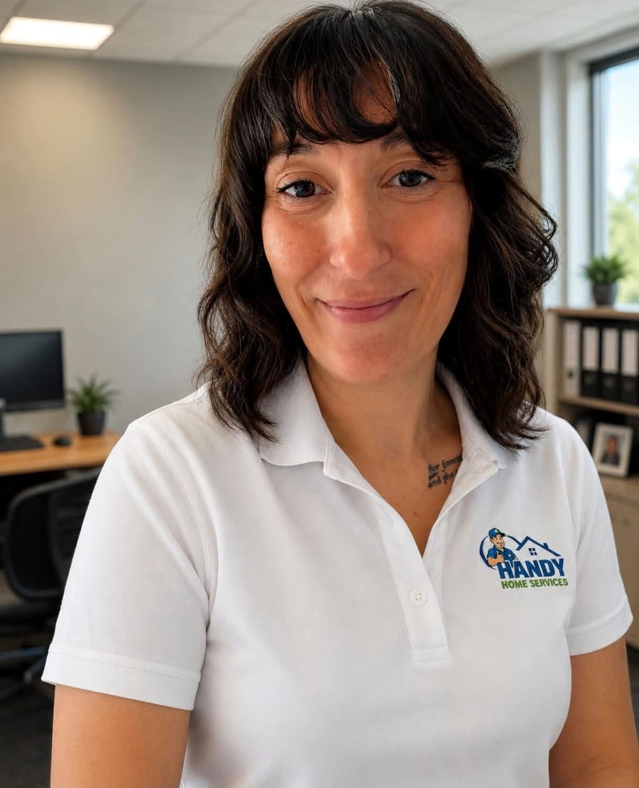 Cait from the Handy Home Services office